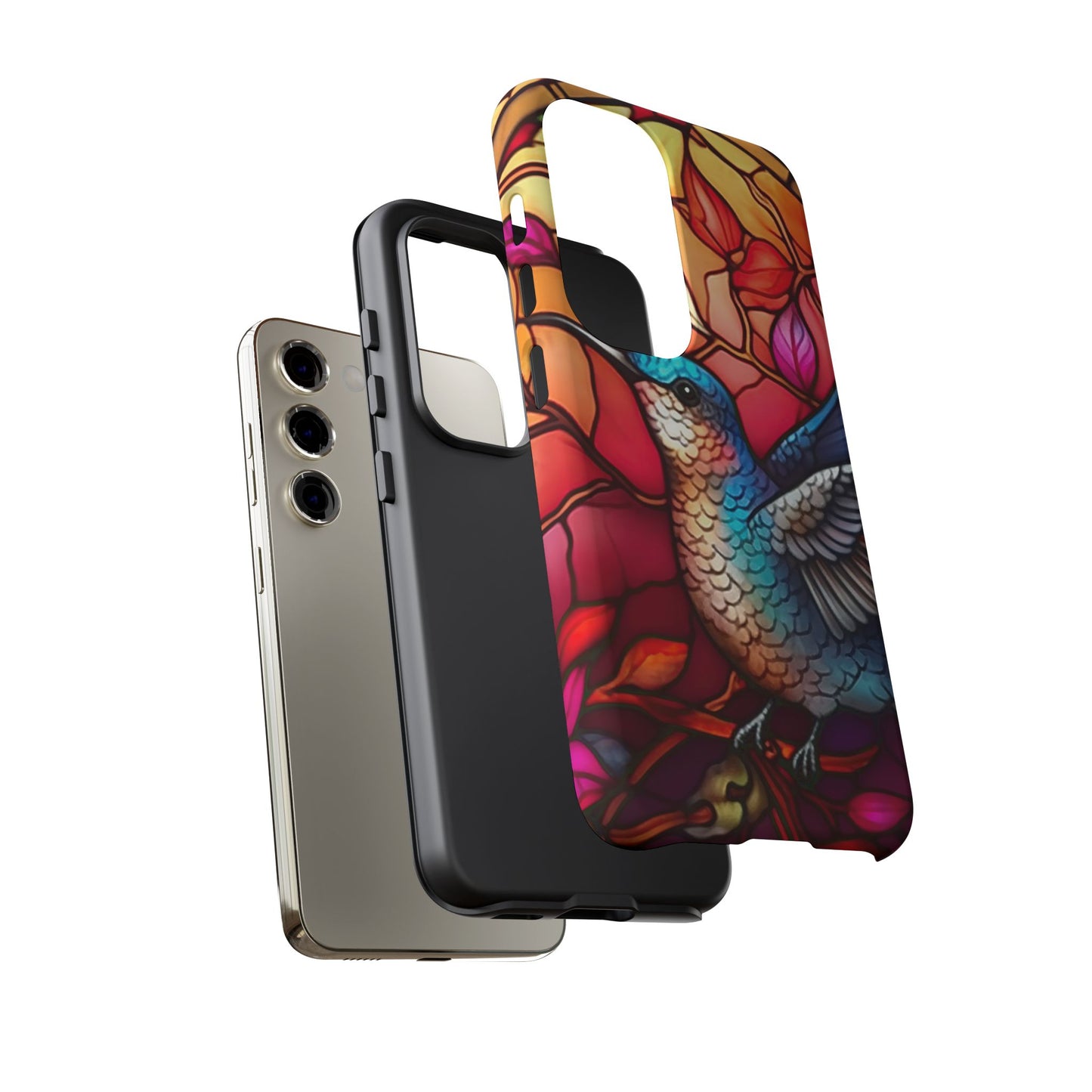 Radiant Multicolor Bird Artwork - Samsung Galaxy Case