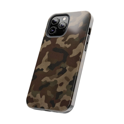 Classic Camouflage iPhone Case – Rugged Woodland Camo Protection