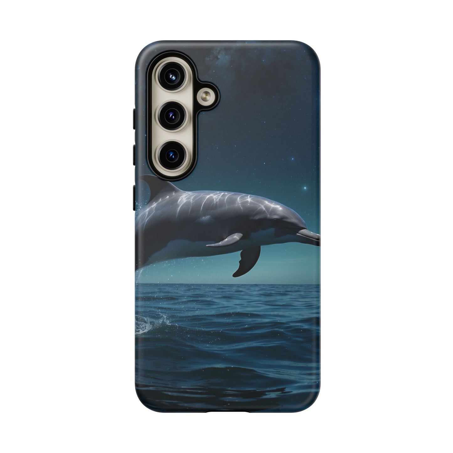 Midnight Ocean Dolphin - Samsung Galaxy Case