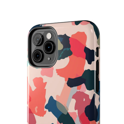 Modern Earthy Camo Abstract – iPhone Case