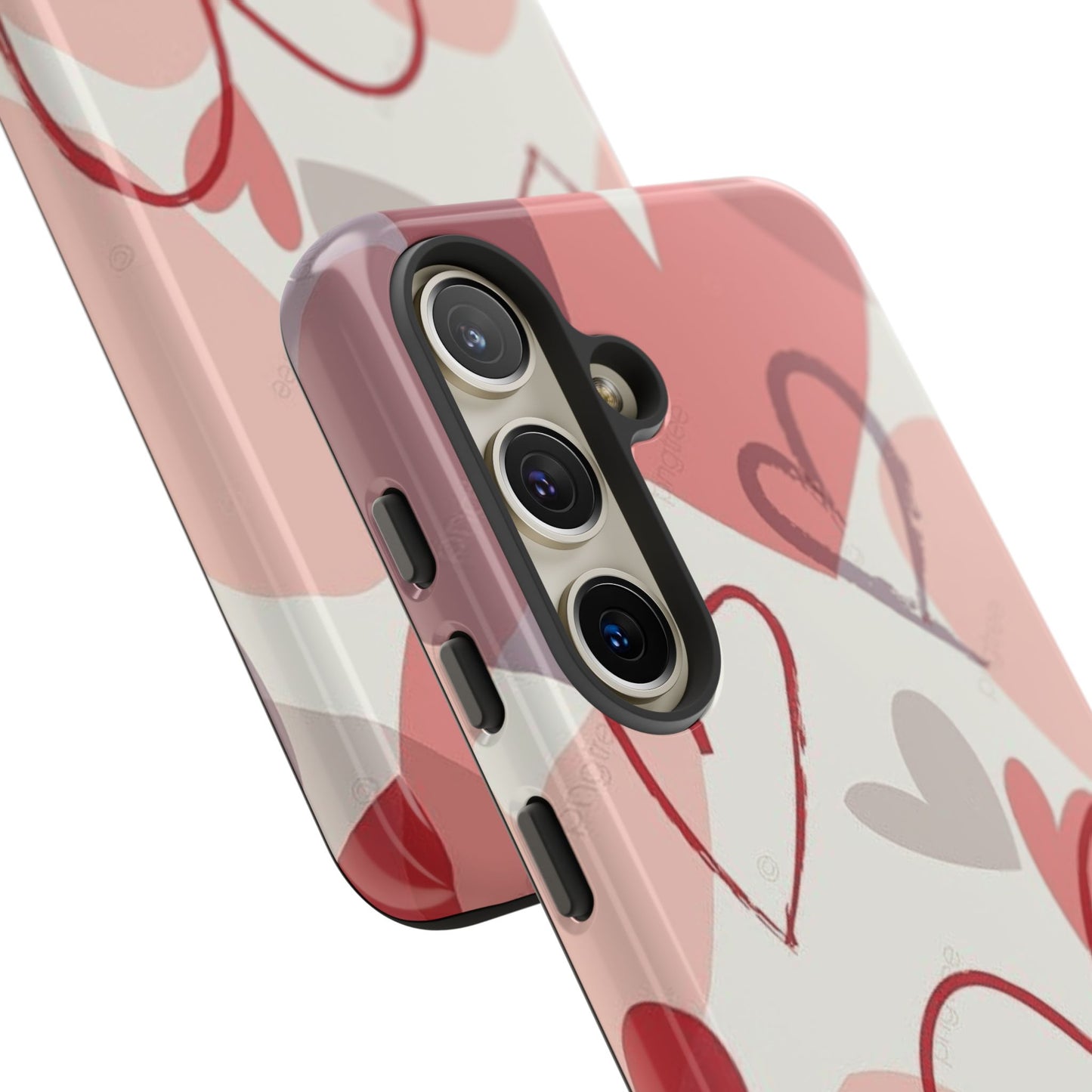 Romantic Red Hearts Samsung Galaxy Case