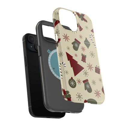 Vintage Holiday Cheer - MagSafe iPhone Series Case