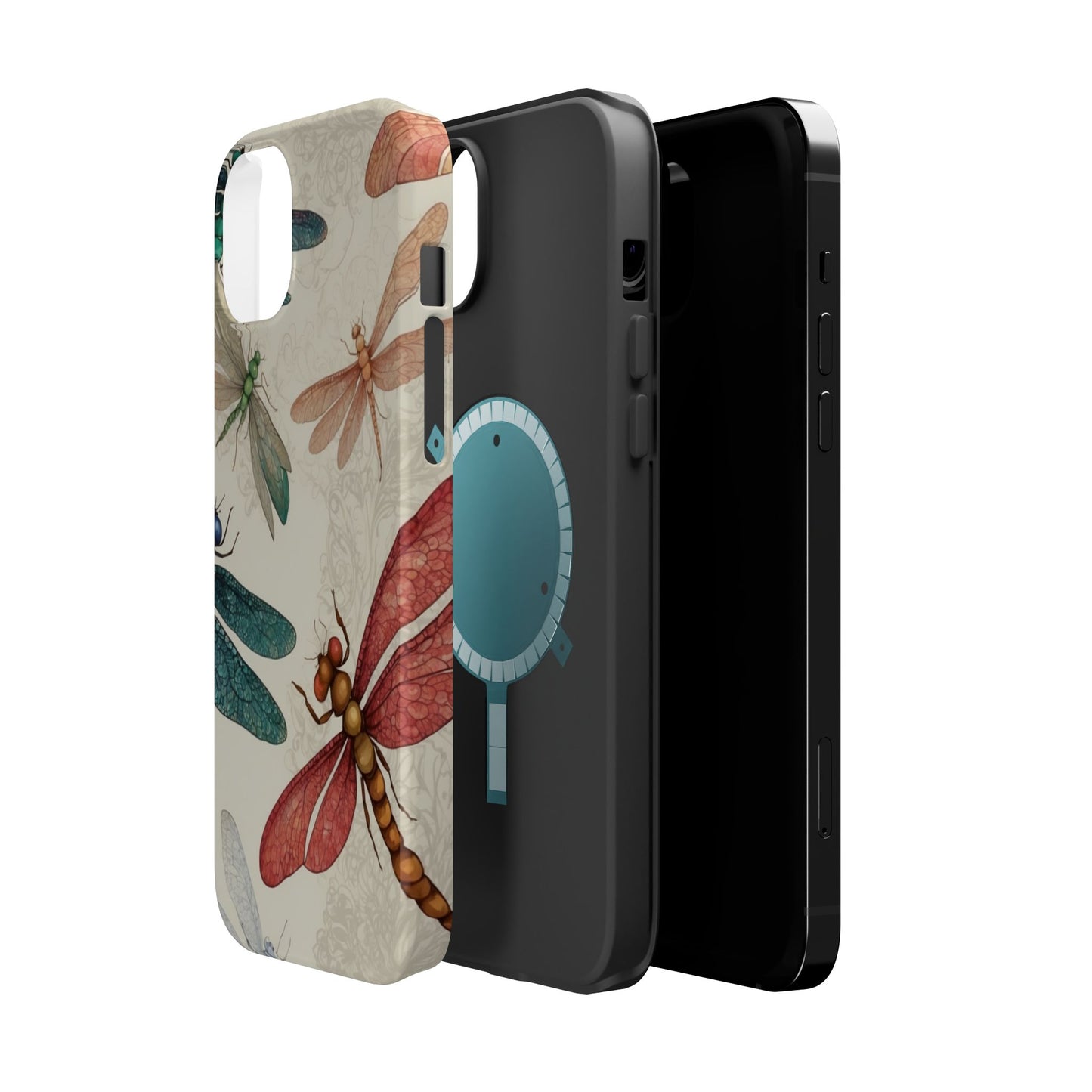 Vintage Dragonfly Garden – MagSafe iPhone Series Case