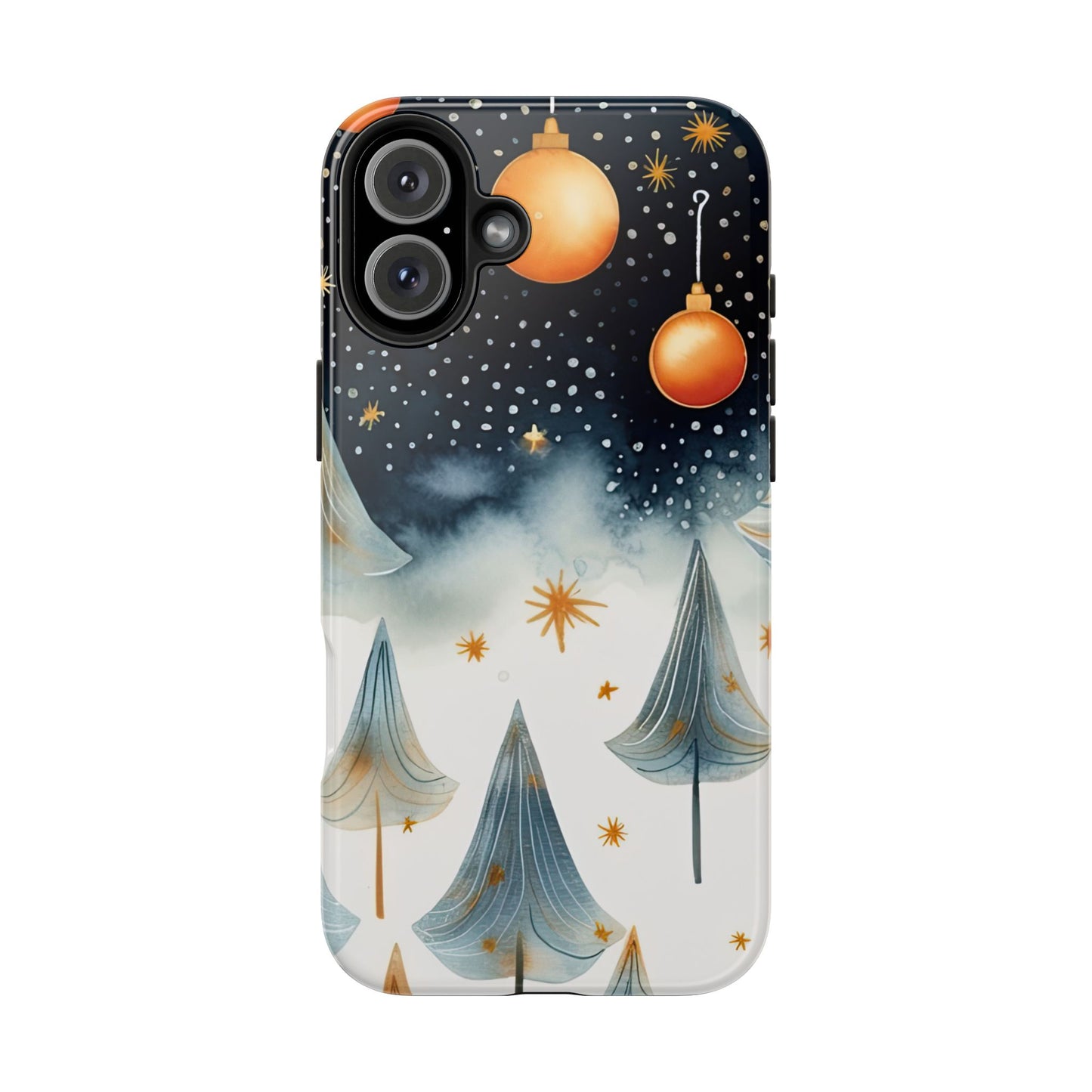 Winter Wonderland Gold Ornament – iPhone Series Case