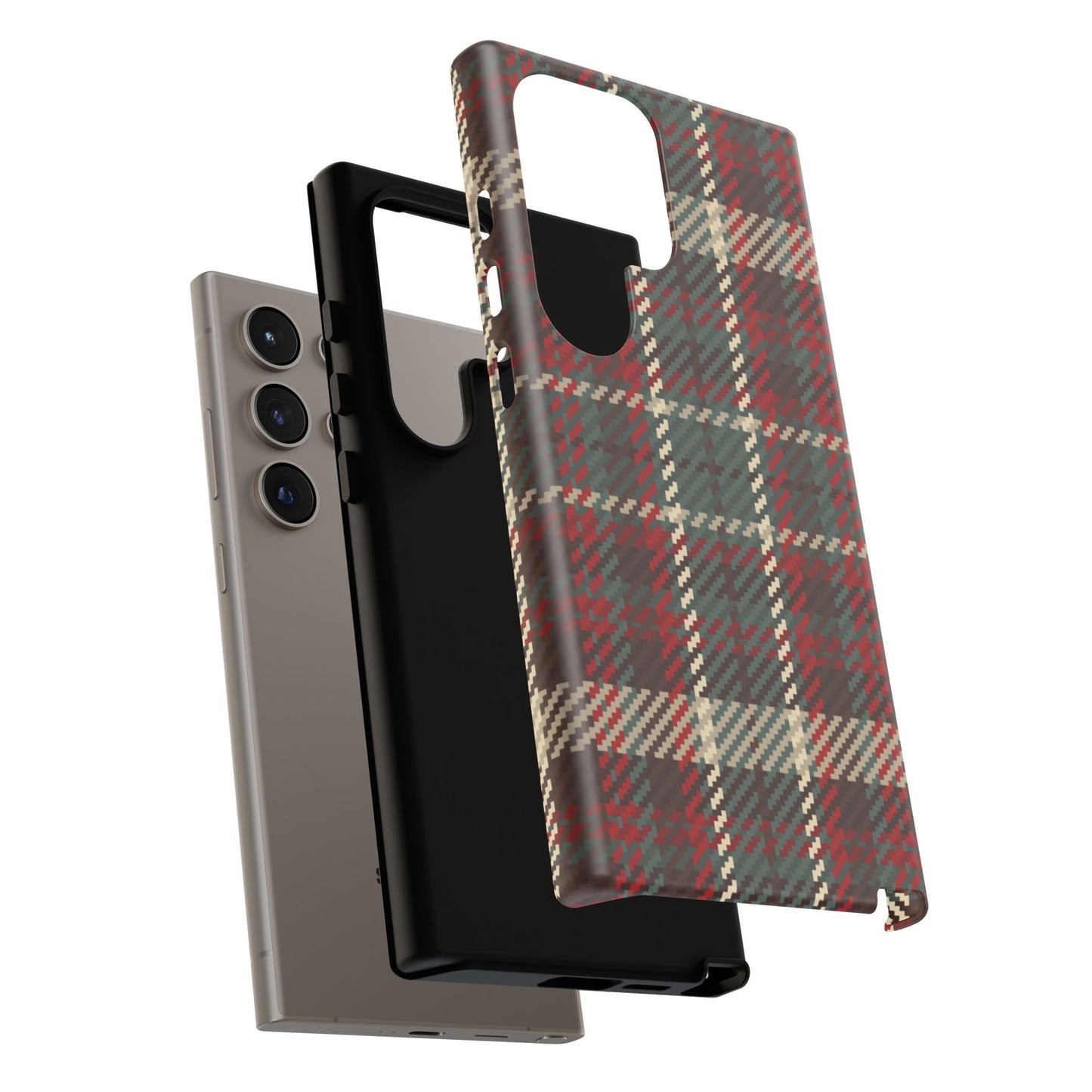 Cozy Rustic Plaid - Samsung Galaxy Series Case