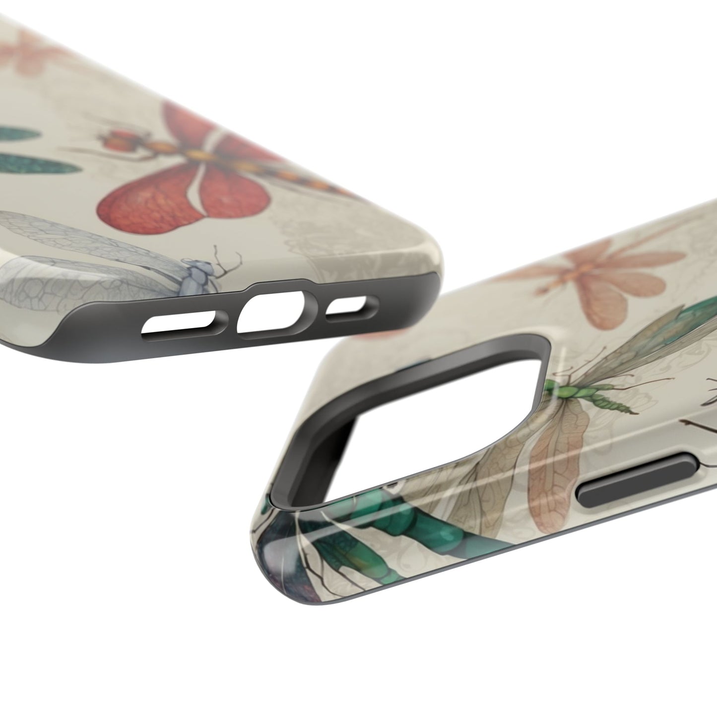 Vintage Dragonfly Garden – MagSafe iPhone Series Case