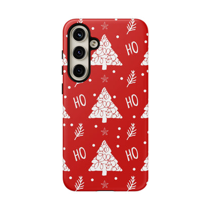 Samsung Galaxy Case: Ho Ho Ho – Christmas Tree Wonderland