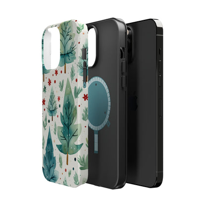 Watercolor Winter Forest - MagSafe iPhone Series Case