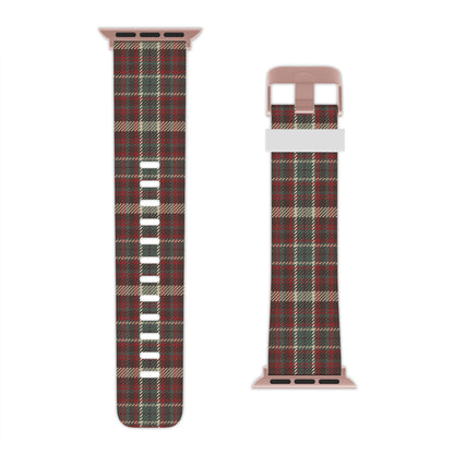 Cozy Rustic Plaid Apple Watch Band