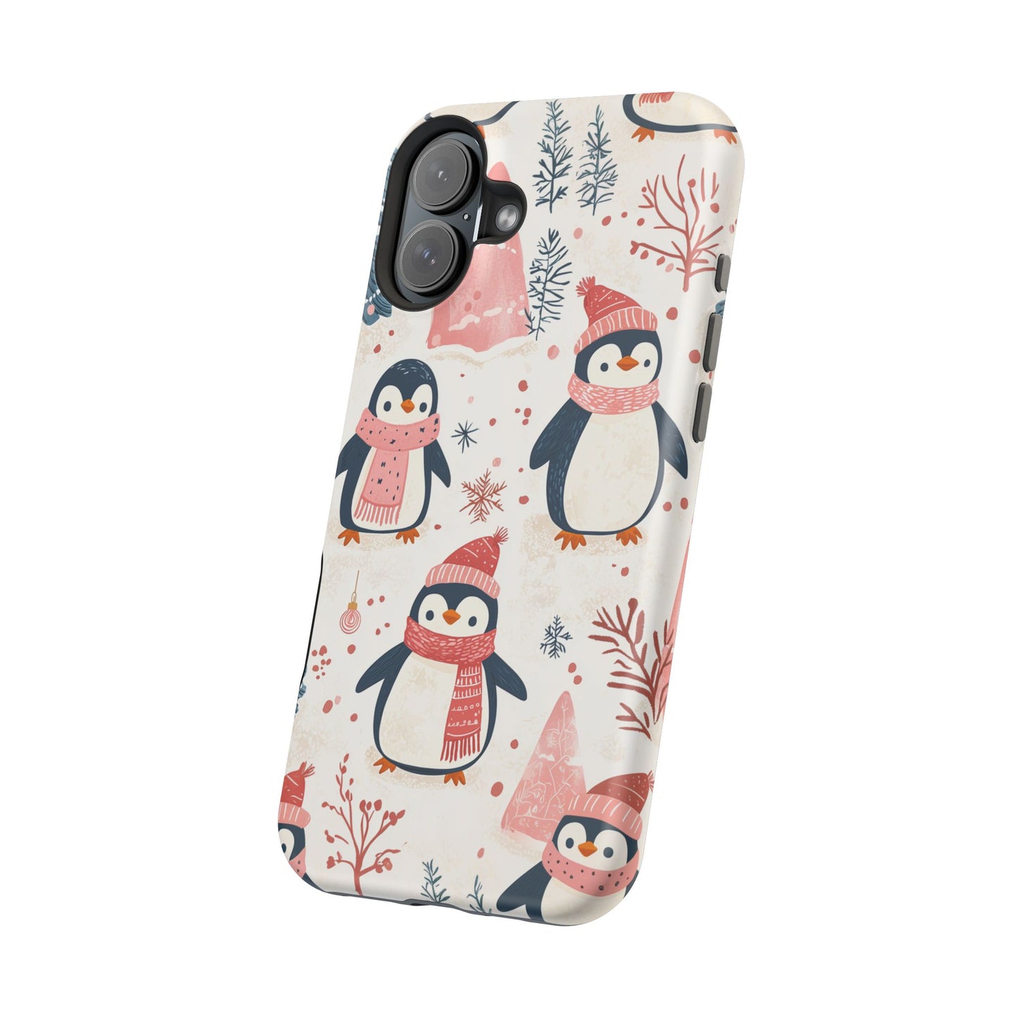 Penguin Paradise – Christmas Cheer MagSafe iPhone Case