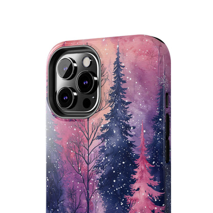 Sunset Snow Forest - iPhone Series Case