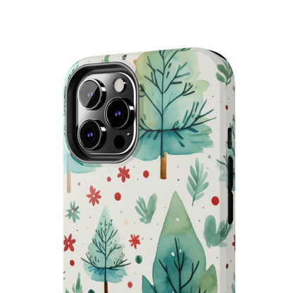 Watercolor Winter Forest - iPhone Series Case