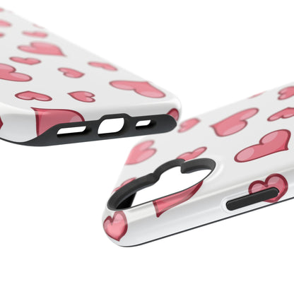 Scattered Hearts MagSafe iPhone Case