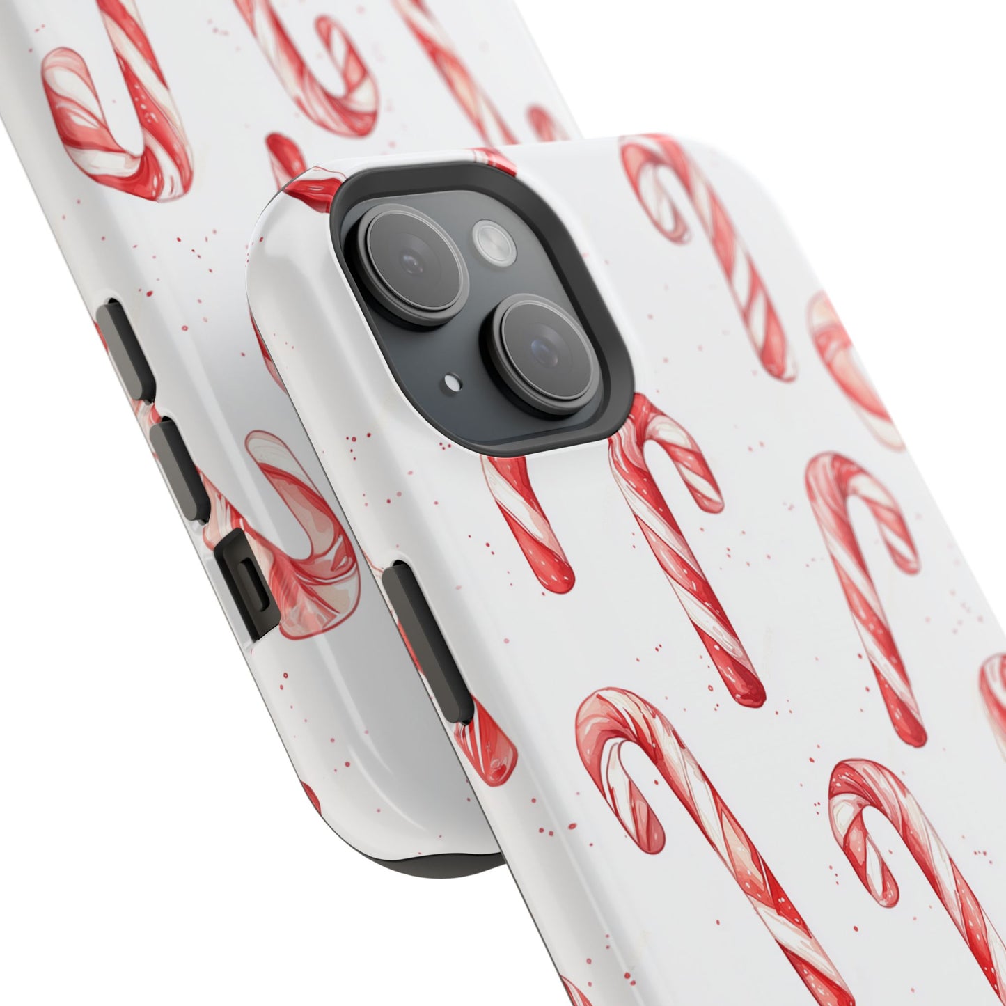 Candy Cane Christmas Pattern – MagSafe iPhone Series Case