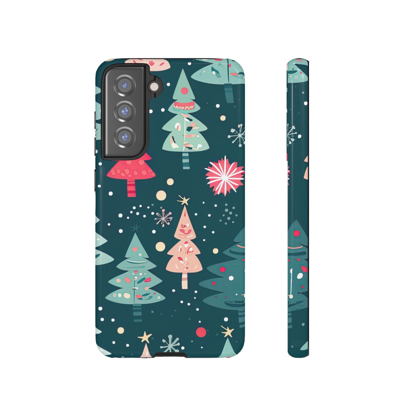 Whimsical Christmas Trees - Samsung Galaxy Series Case