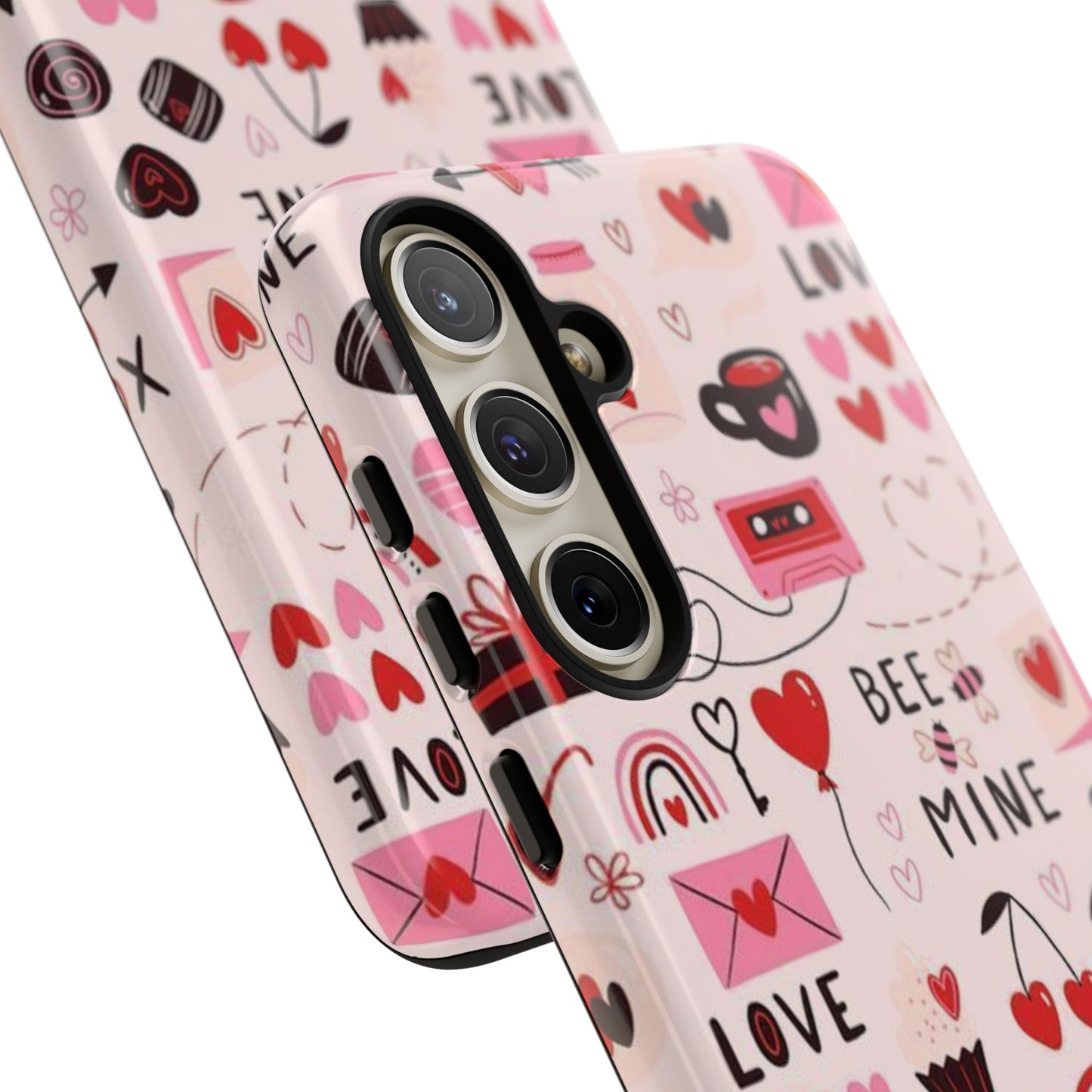 Samsung Galaxy Case: Bee Mine Love Doodles