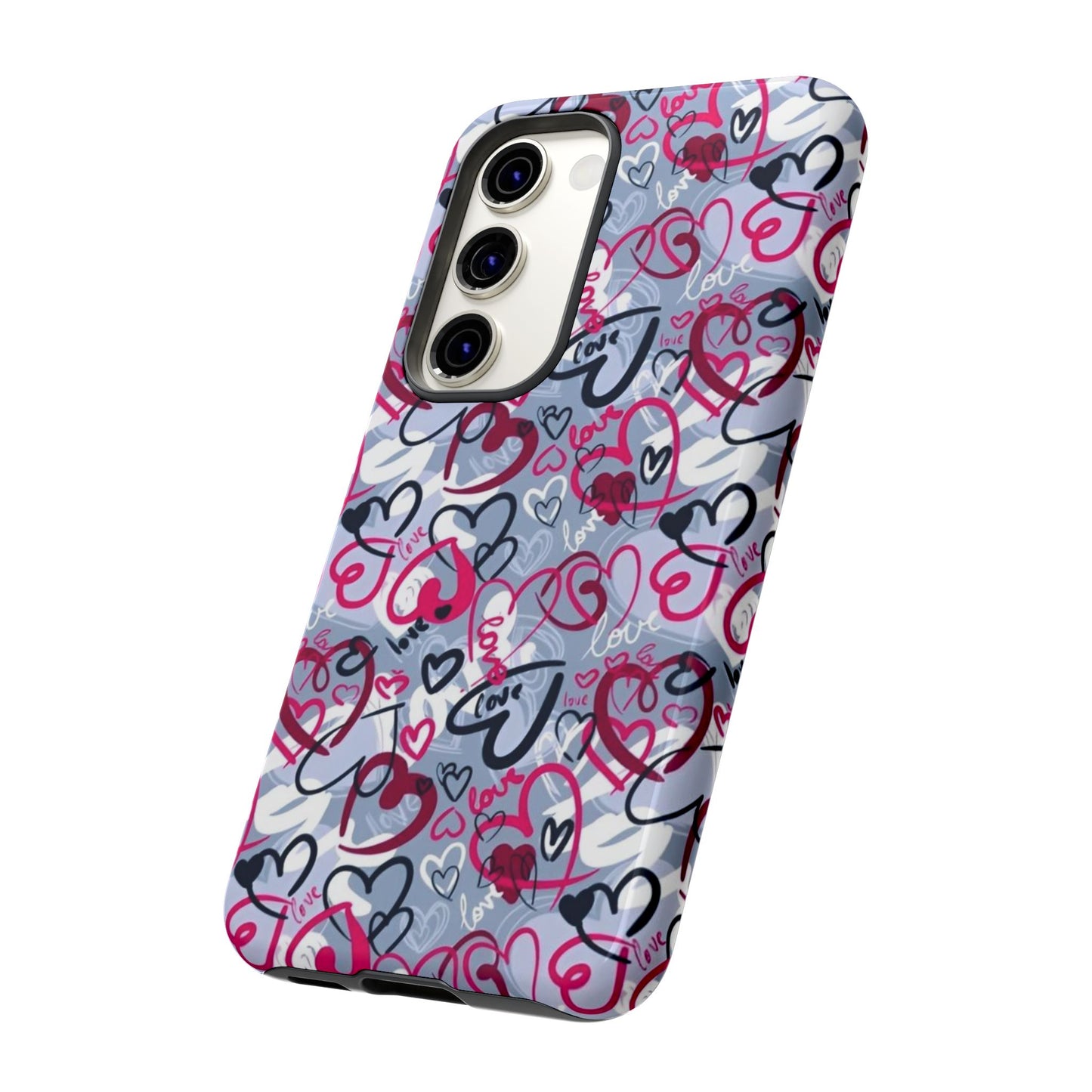 Graffiti Love Hearts Samsung Galaxy Case