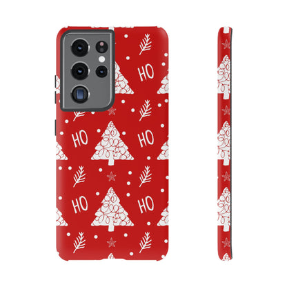 Samsung Galaxy Case: Ho Ho Ho – Christmas Tree Wonderland