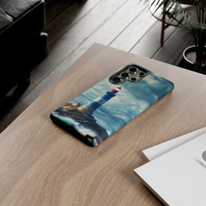 Samsung Galaxy Case - Coastal Lighthouse Design