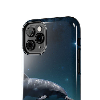 Midnight Ocean Dolphin - iPhone Case