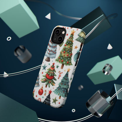 Festive Tree Wonderland – MagSafe iPhone Case