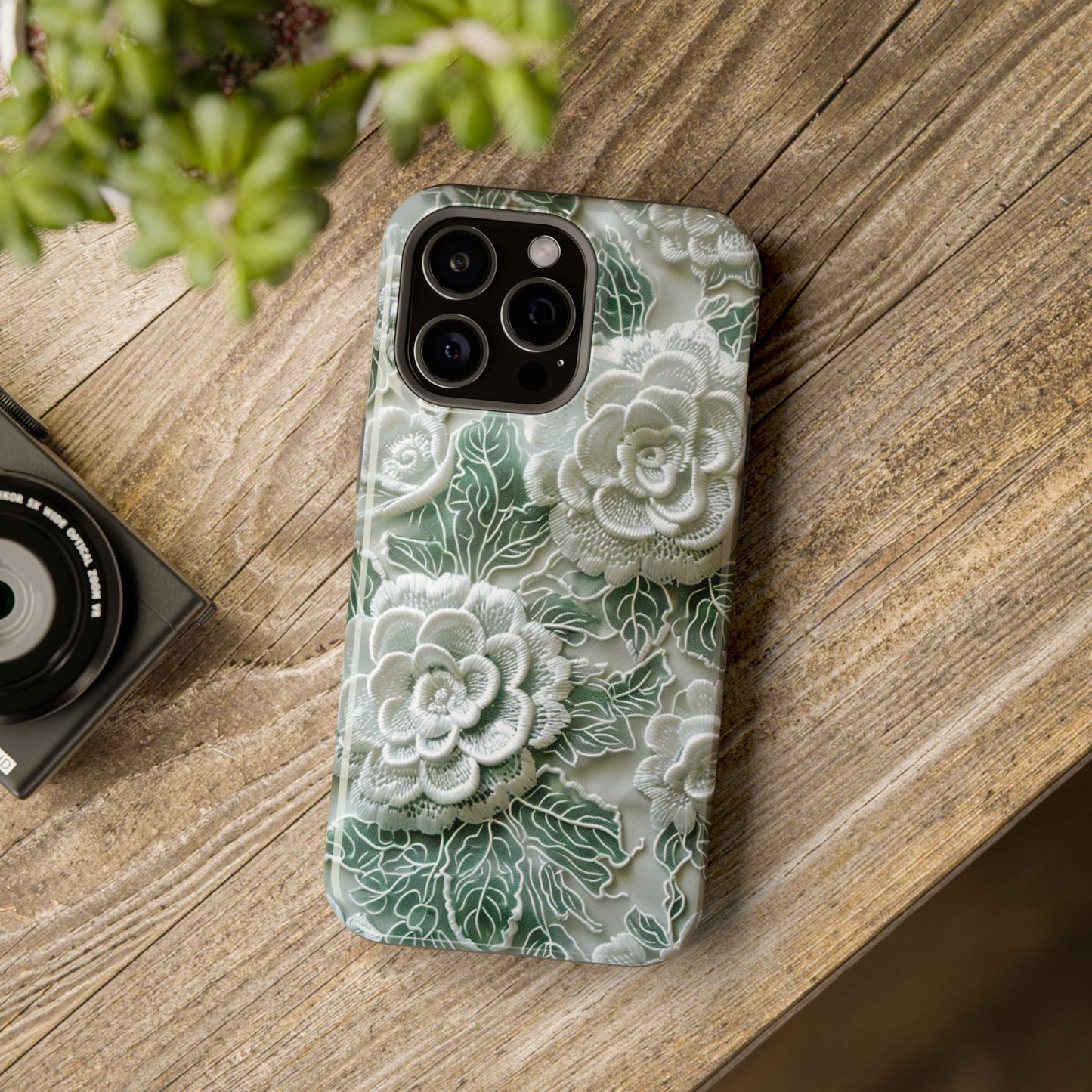 Elegant Blossoms 3D iPhone Case