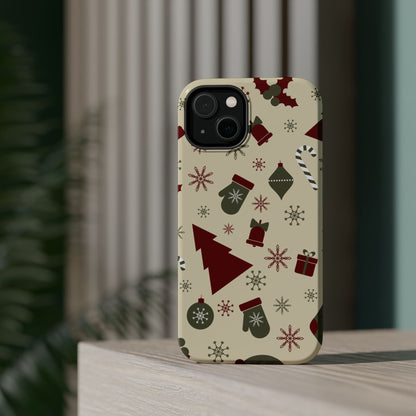 Vintage Holiday Cheer - MagSafe iPhone Series Case