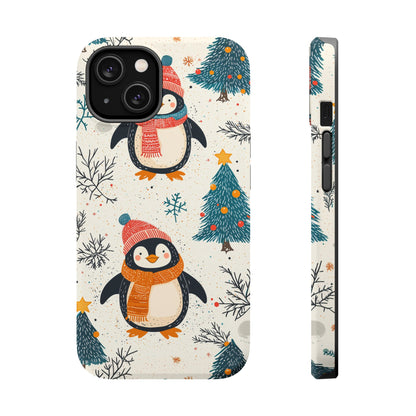 Snowy Christmas Cheer MagSafe iPhone Case