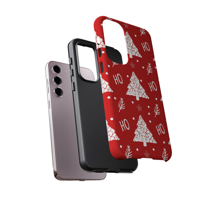 Samsung Galaxy Case: Ho Ho Ho – Christmas Tree Wonderland