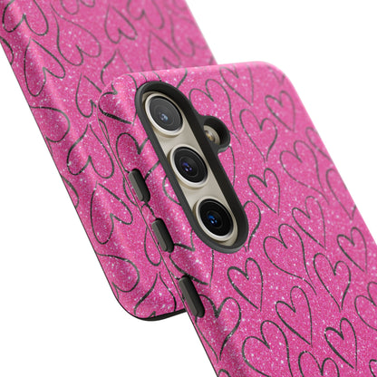 Heartfelt Glam Samsung Galaxy Case