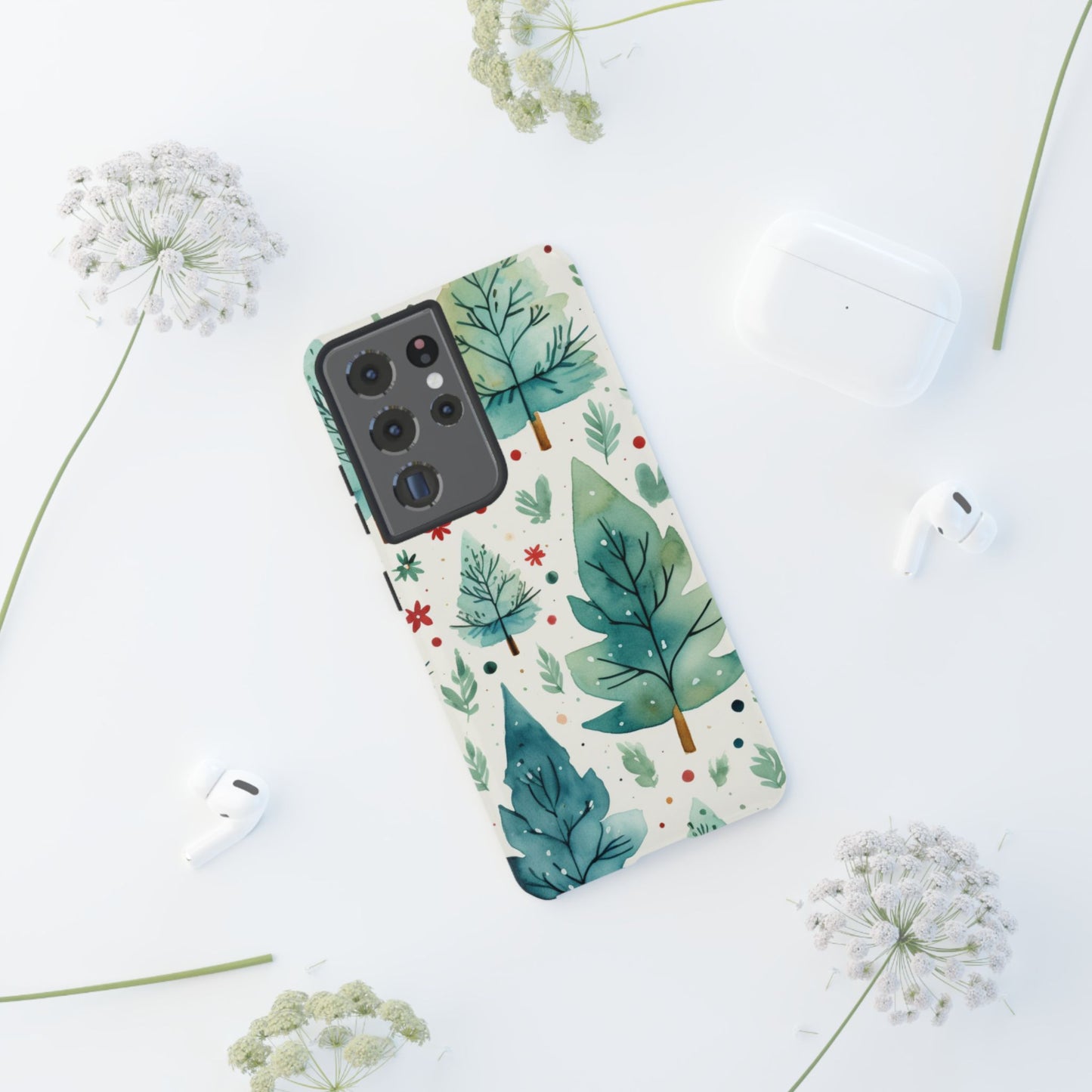 Watercolor Winter Forest -  Samsung Galaxy Series Case