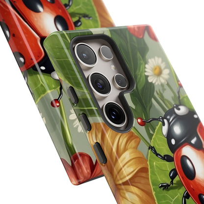 Ladybug Garden Samsung Galaxy Case – Nature-Inspired Design