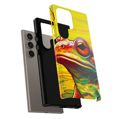 Vibrant Rainbow Frog Design – Samsung Galaxy Case