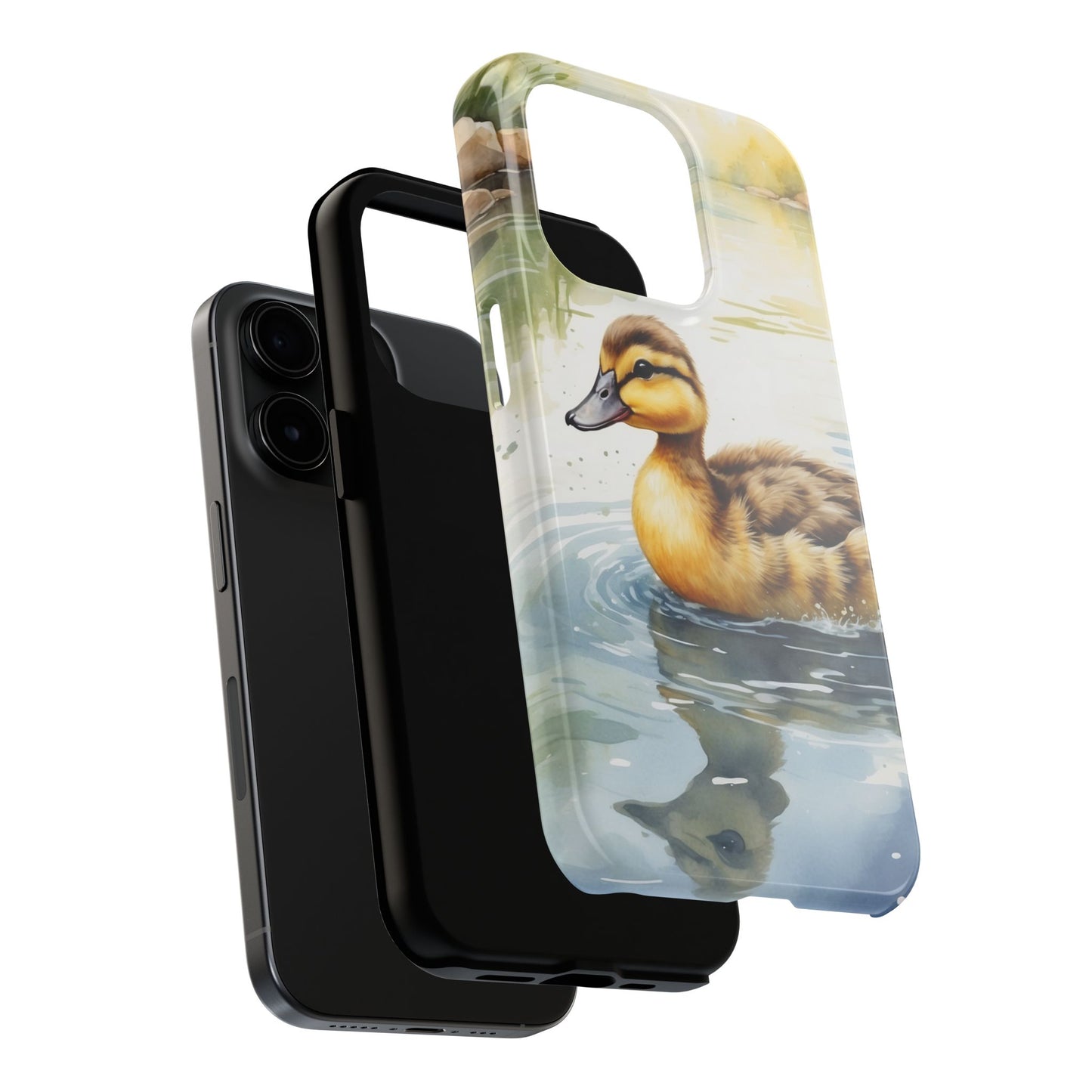 Graceful Duck Reflection – iPhone Series Case