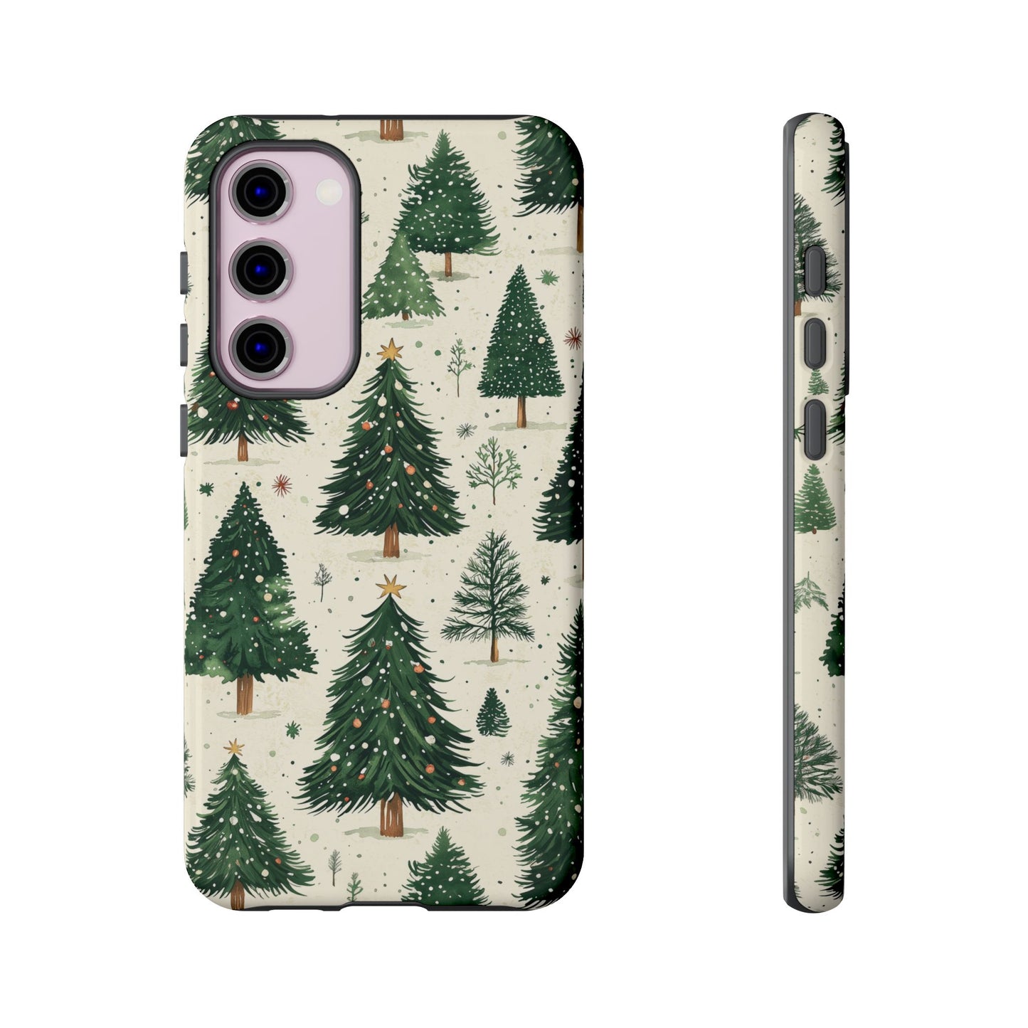 Festive Christmas Tree Forest Pattern – Samsung Galaxy Series Case