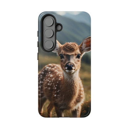 Gentle Fawn in Mountain Meadows Samsung Galaxy Case