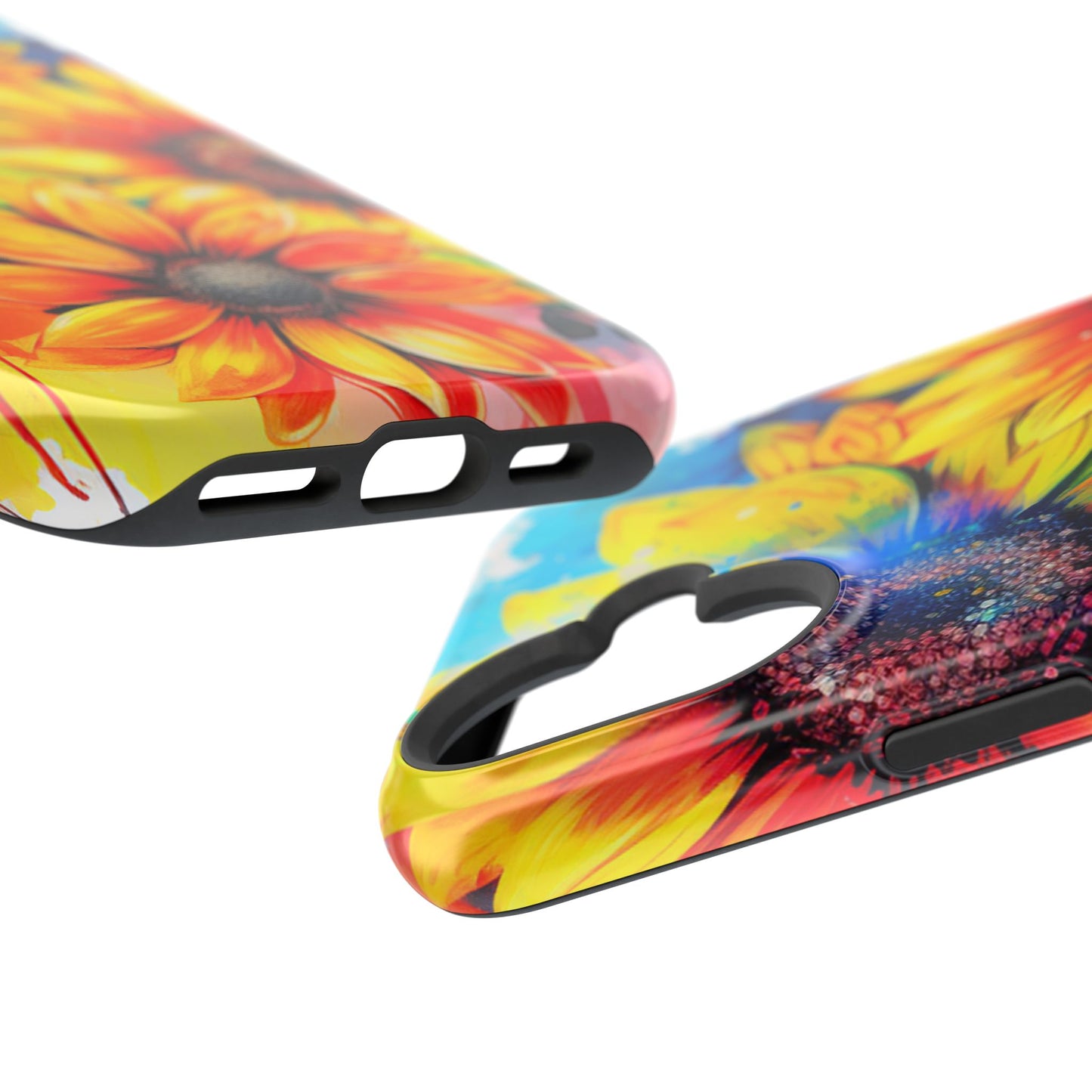 Vibrant Sunflower Splash - MagSafe iPhone Series Case