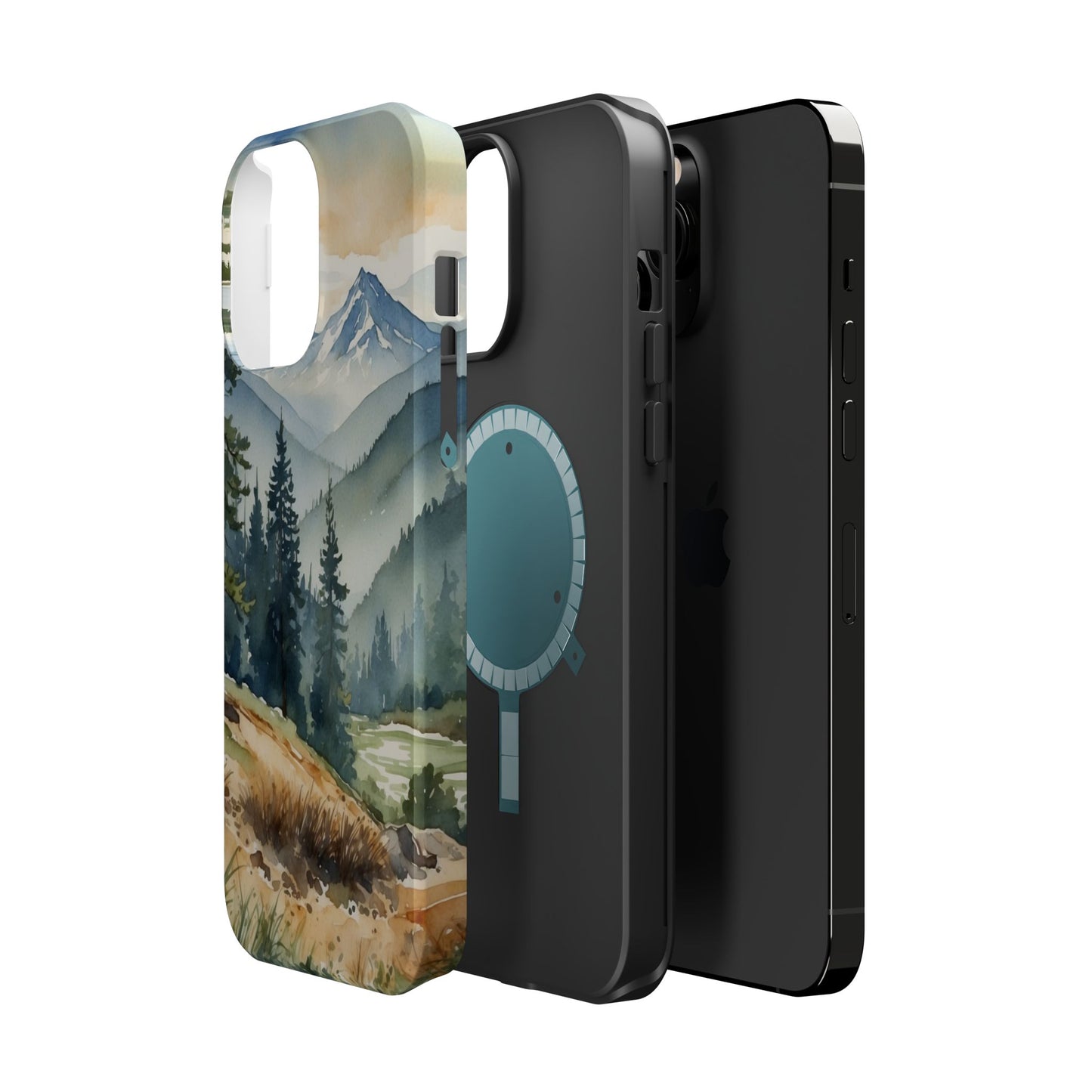 Tranquil Mountain Escape - MagSafe iPhone Case