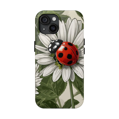 Ladybug & Daisy Garden Charm - iPhone Series Case