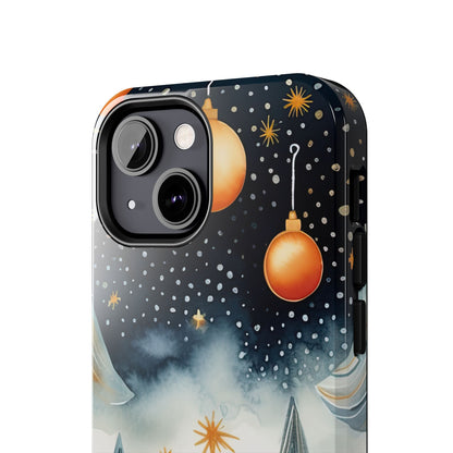 Winter Wonderland Gold Ornament – iPhone Series Case