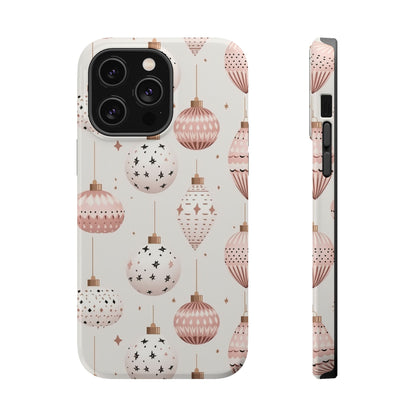 Blush Pink Holiday Ornaments - MagSafe iPhone Series Case