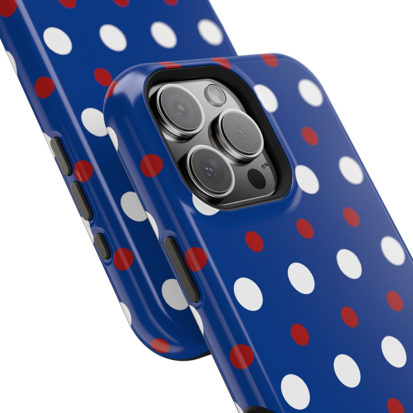 Patriotic Polka Dots – MagSafe iPhone Case