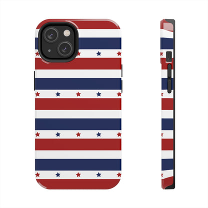 Patriotic Stars iPhone Case