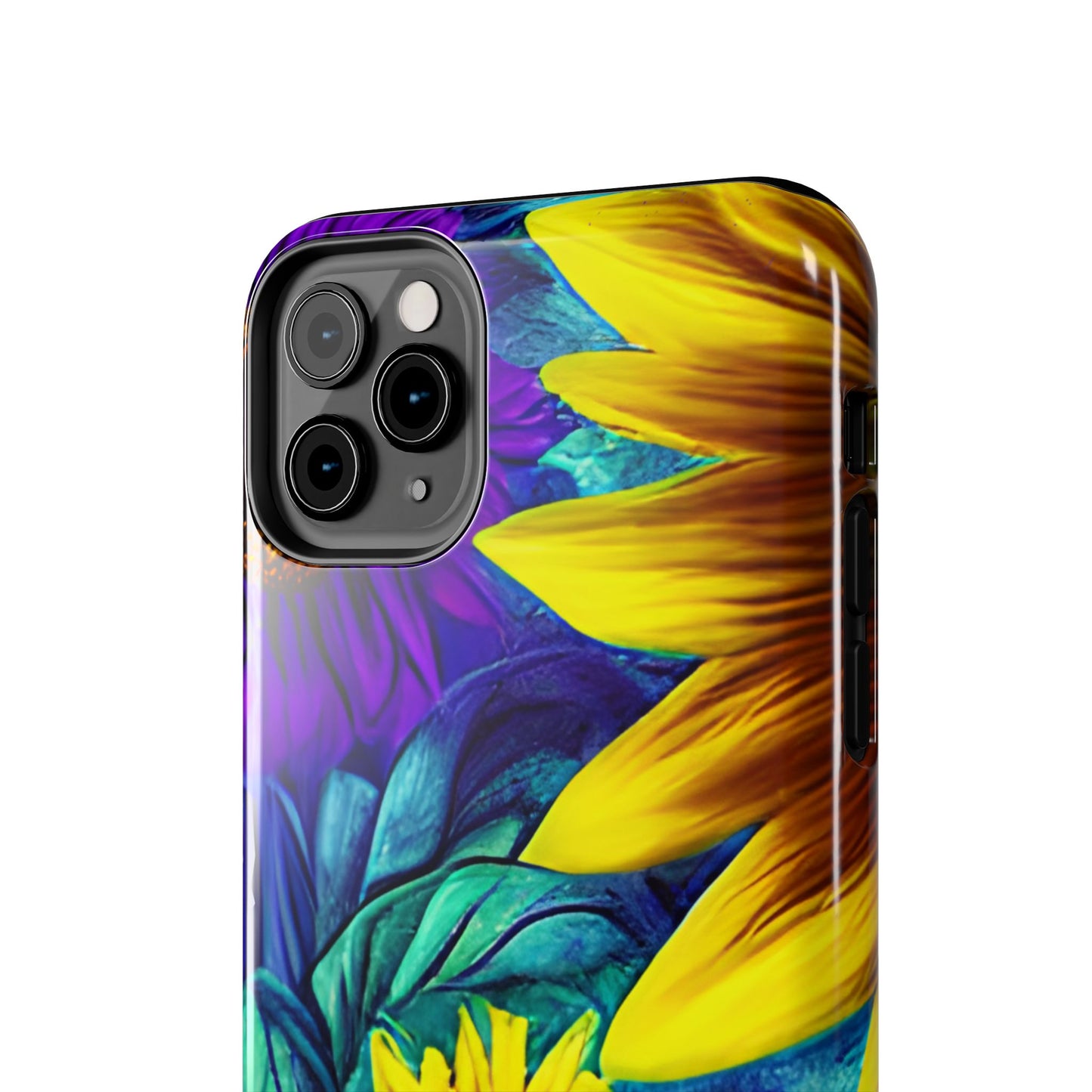 Purple & Gold Sunflower Dream - iPhone Series Case