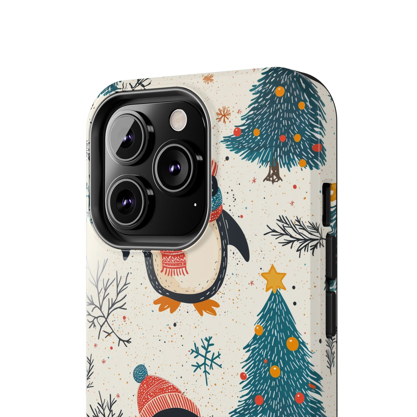 Penguin Wonderland – Snowy Christmas Cheer iPhone Case