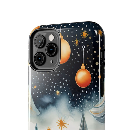 Winter Wonderland Gold Ornament – iPhone Series Case