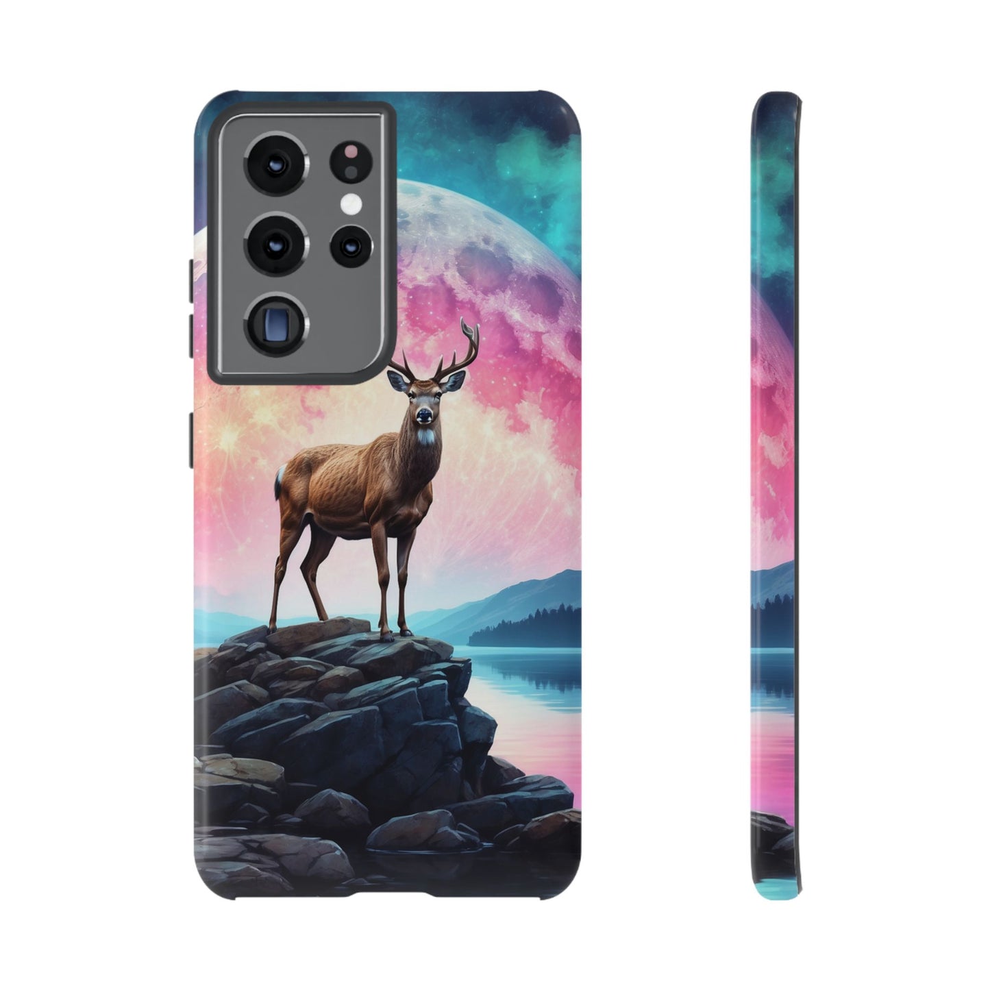 Stag in Moonlit Glow Samsung Galaxy Case