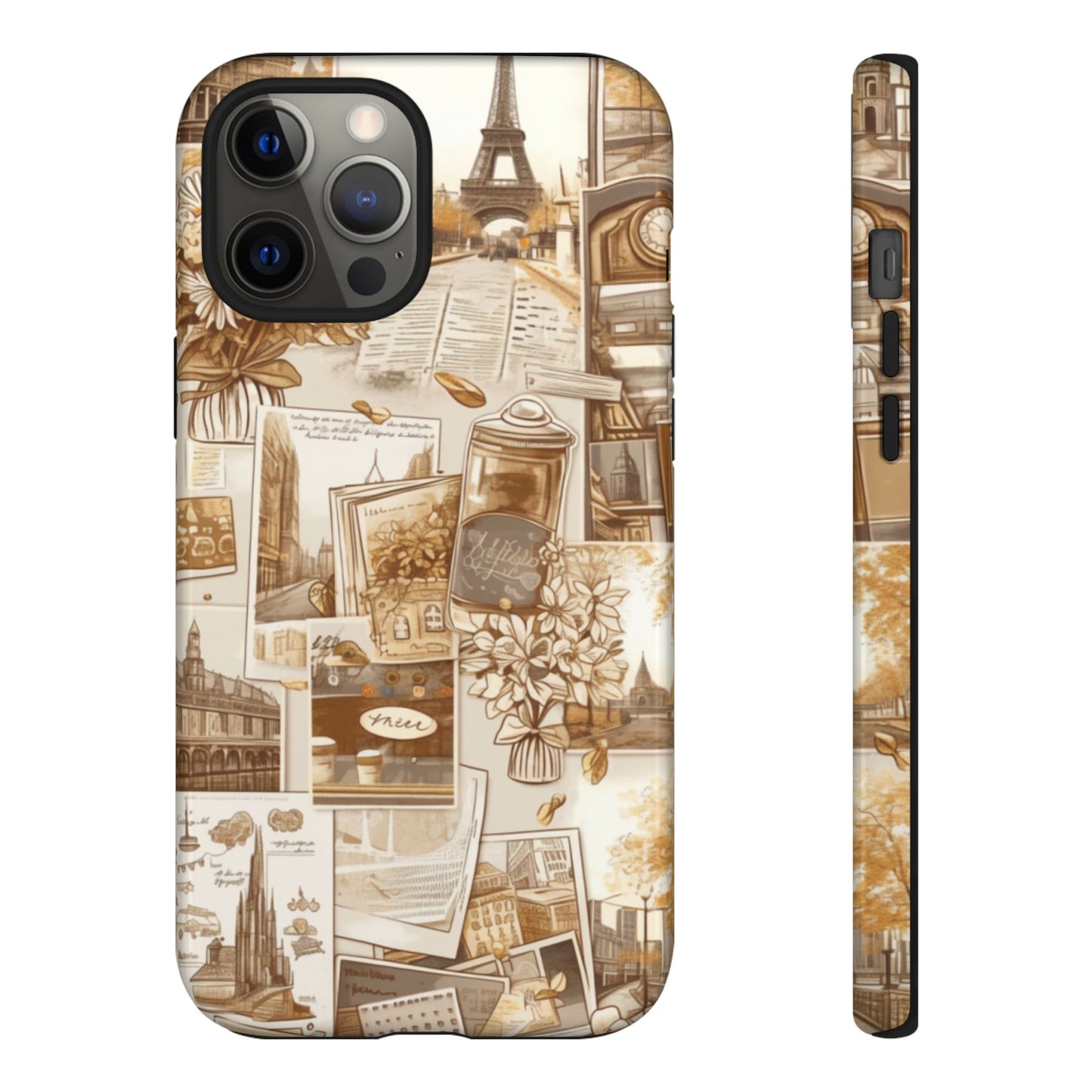 Vintage Collage Case | Travel Inspiration Design