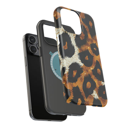 Safari Noir Gold Leopard iPhone Case