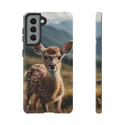 Gentle Fawn in Mountain Meadows Samsung Galaxy Case